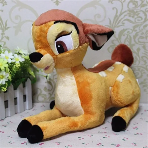 35cm Lovely Anime Cartoon Little Deer Bambi Soft Stuffed Plush Toy Dolls