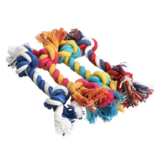 Pet Dog Puppy Cotton Chew Knot Toy