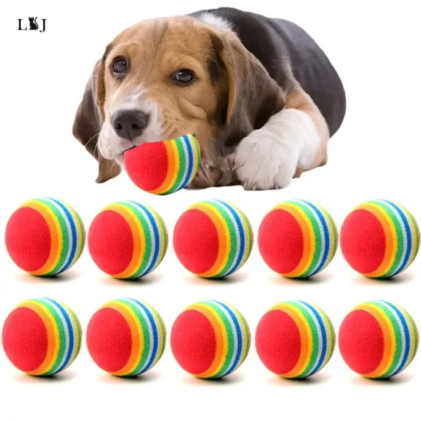 S/M/L 1PC  Mini Small Dog Toys Pets Dogs Chew Ball